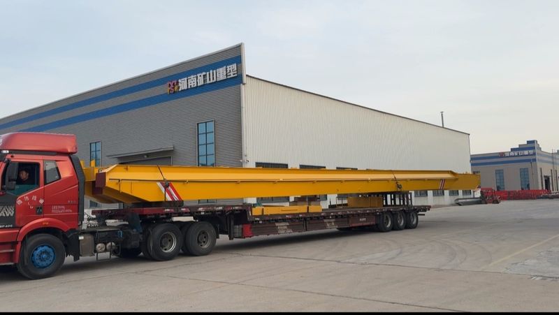 電動葫蘆橋式起重機 LH10t-27.95m 電動單梁起重機 LD5t—23.3m 制作完成，發(fā)往浙江省金華市交付客戶使用